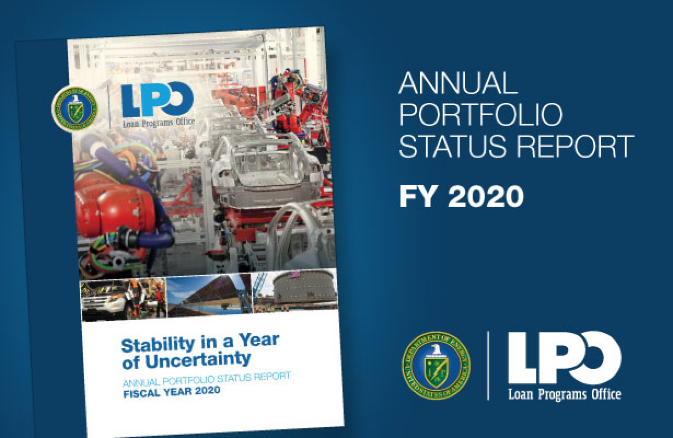 Cover of FY2020 Annual Portfolio Summary Report