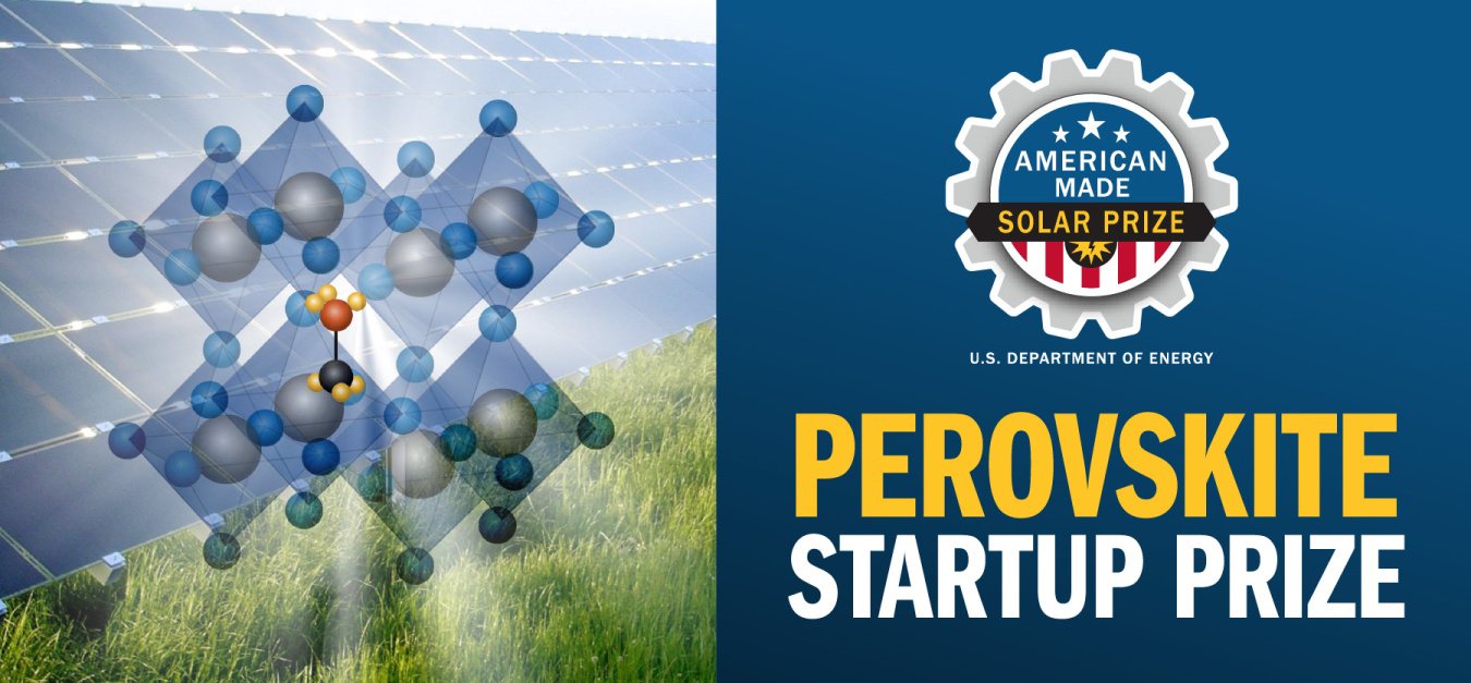 SETO Perovskite Startup Prize Header Image