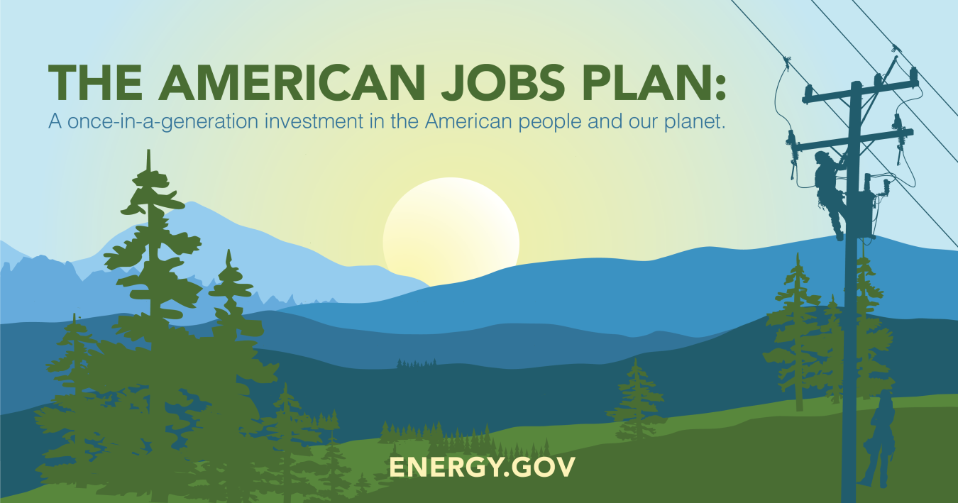 Follow the connections between energy and the American Jobs Plan.