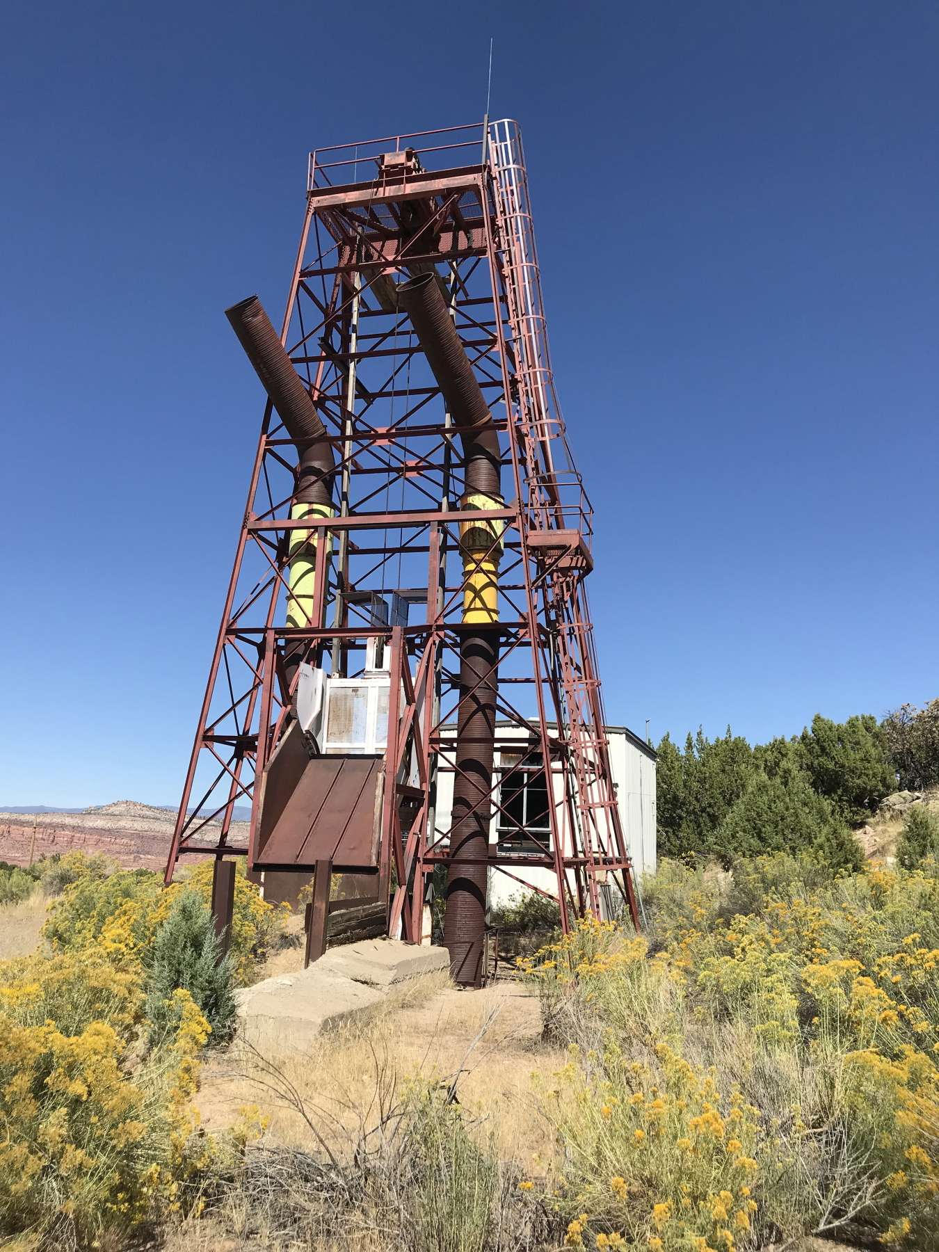 C-JD-5 Headframe near Naturita, Colorado.