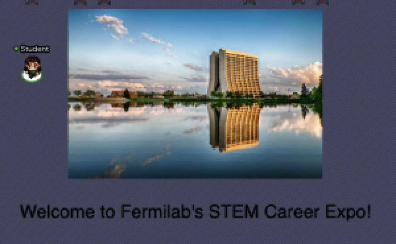 Join high school students and Fermilab staff at the STEM Career Expo April 21.