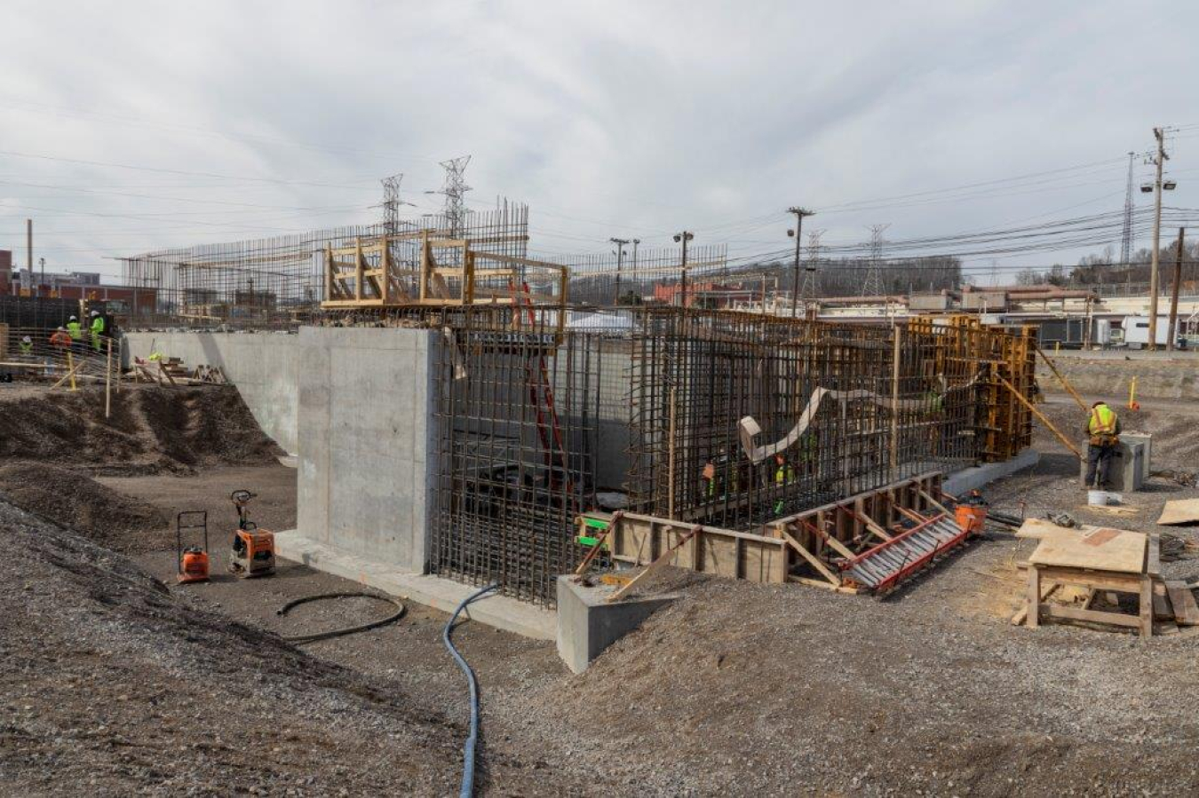 Construction is underway on the Mercury Treatment Facility, which will enable EM to begin addressing some of the most pressing cleanup needs at the Y-12 National Security Complex at Oak Ridge.