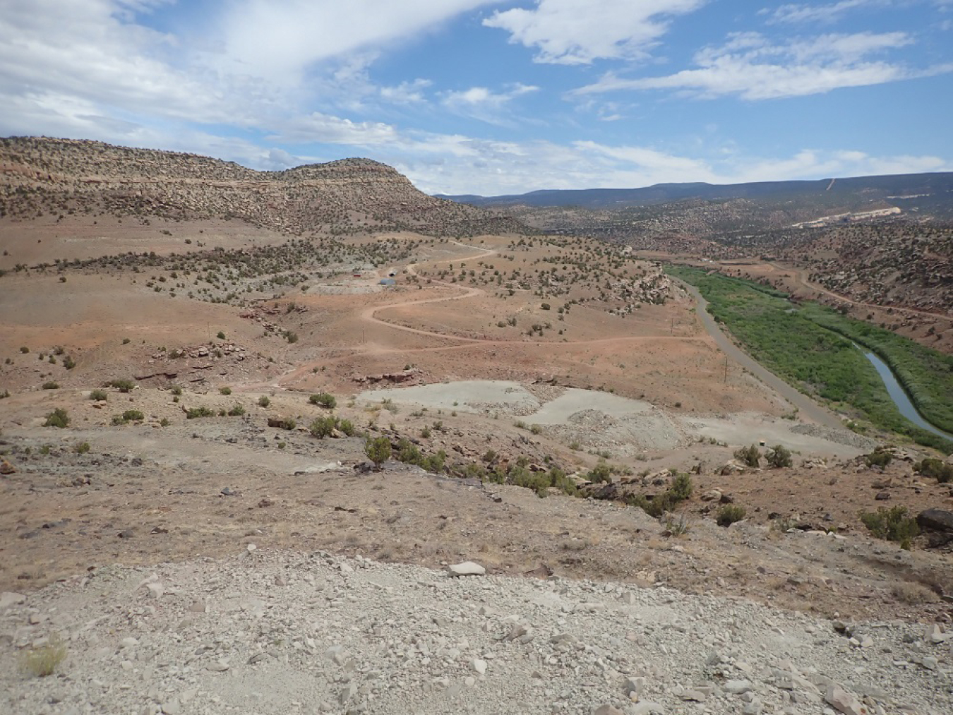 New Ellison Mine near Naturita, Colorado. 