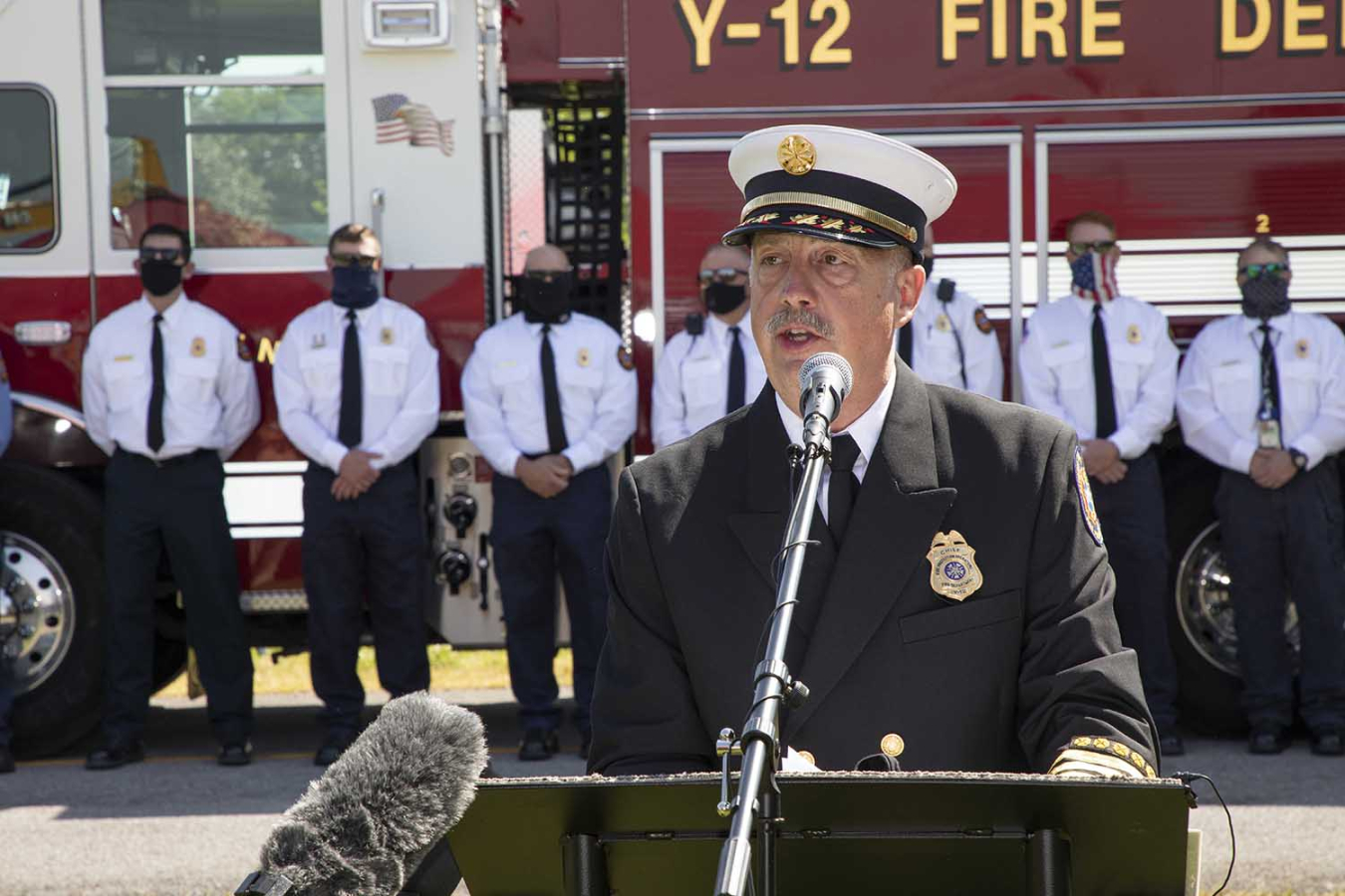 Y-12 Fire Department Chief Scott Vowell
