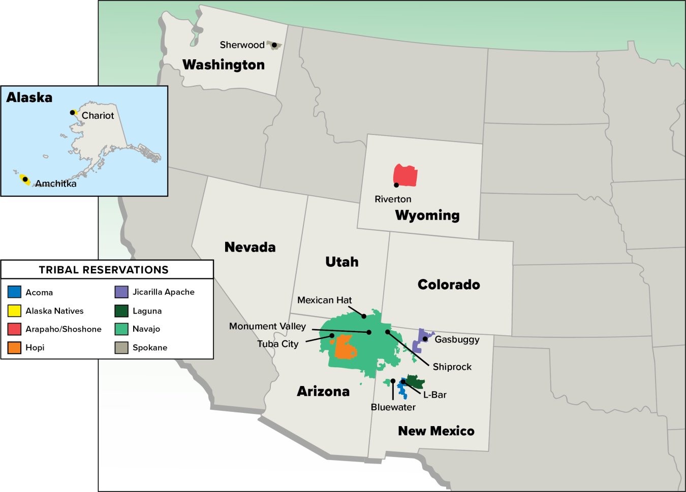 Current LM Tribal Sites Map