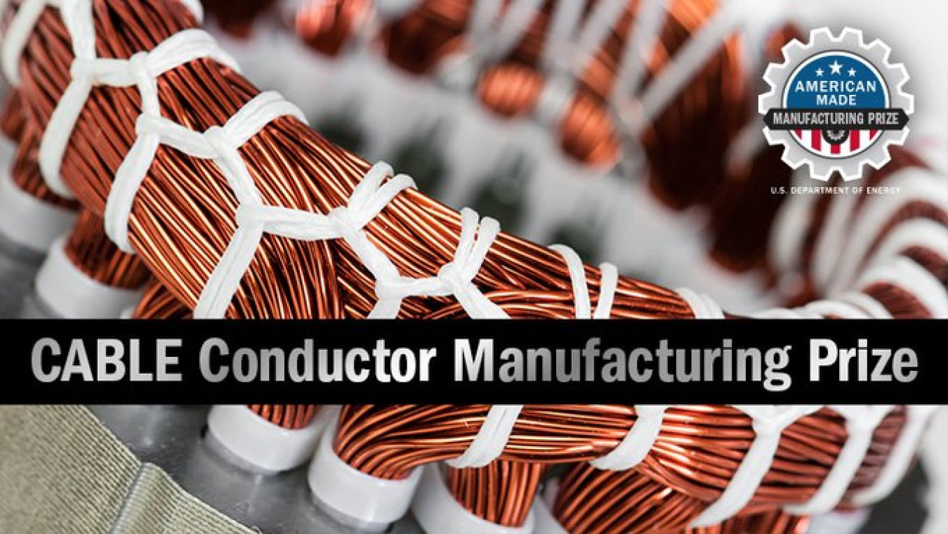 Cable conductor manufacturing prize banner