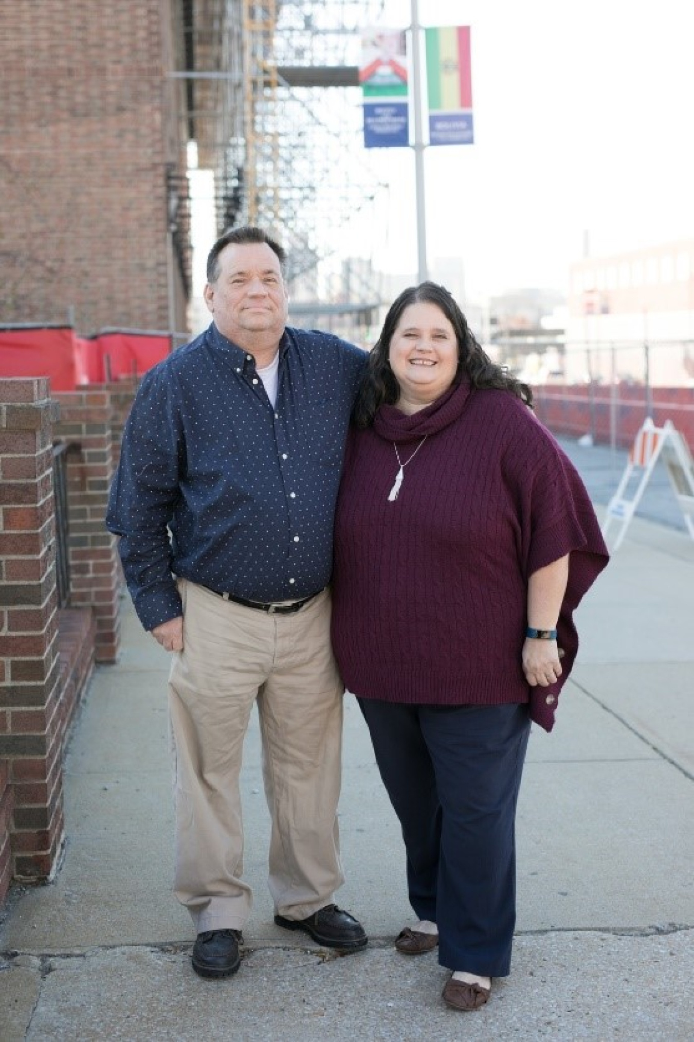 Eric MacEwen and his wife, Amy.