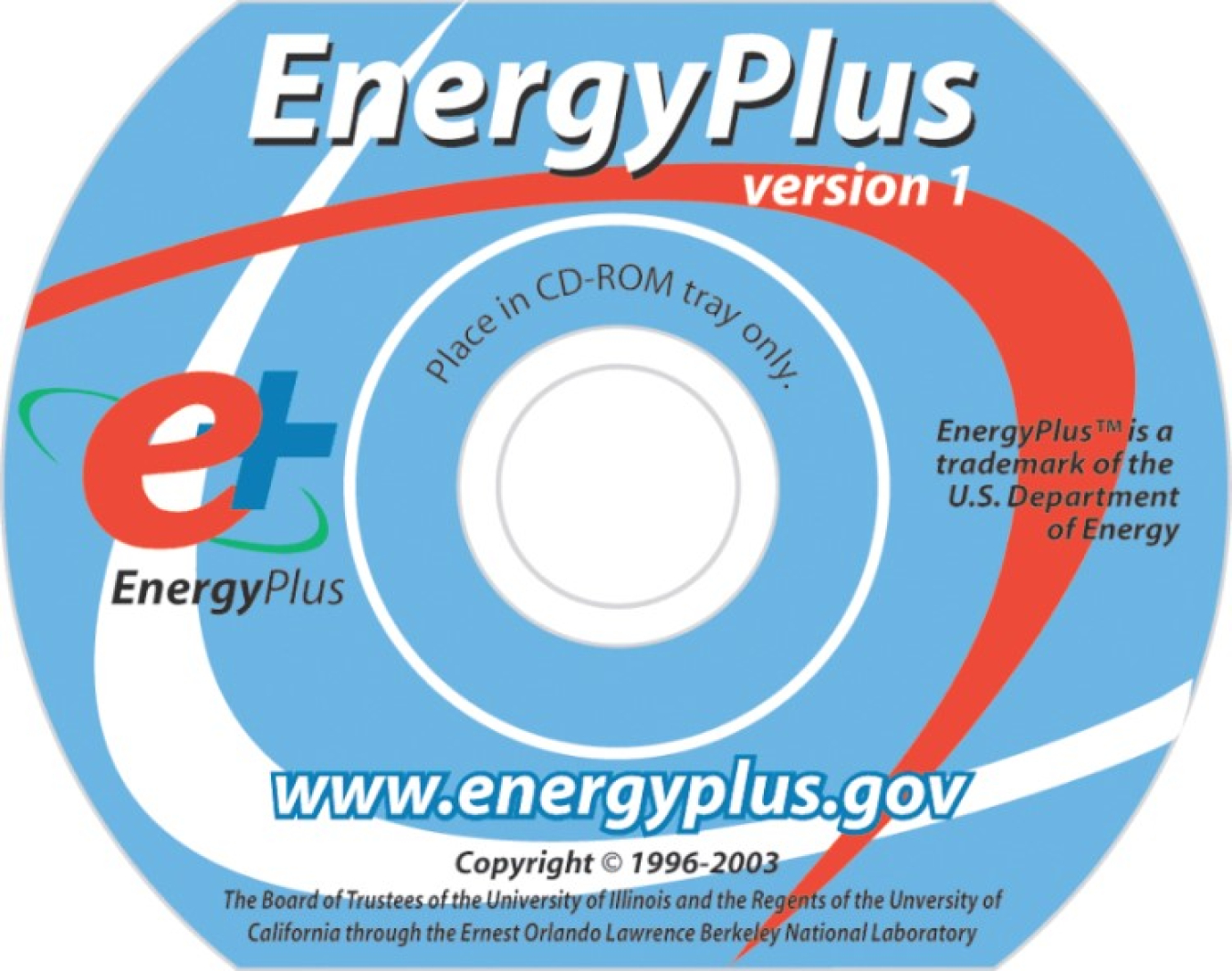 EnergyPlus V1.0 was released on mini-CD.