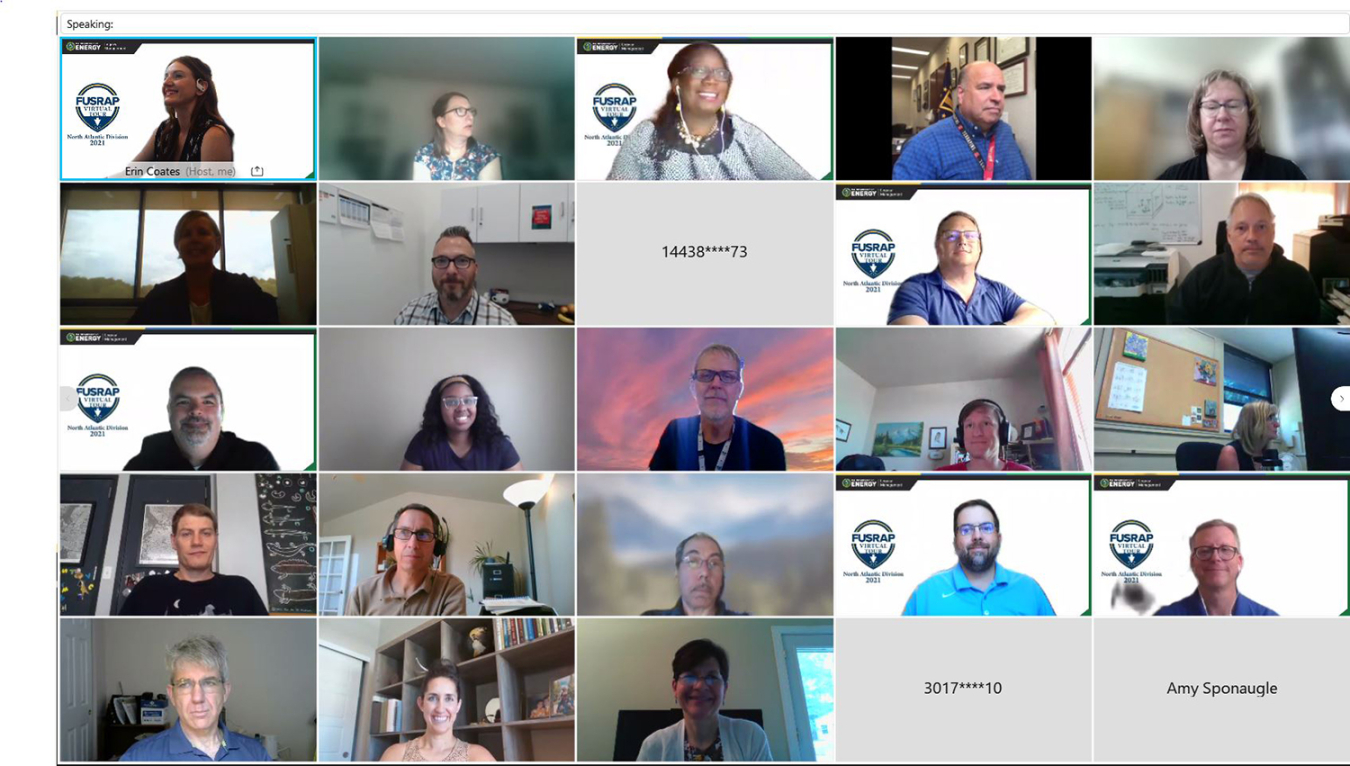 LM and USACE collaborated virtually during the annual FUSRAP North Atlantic Division sites tour.