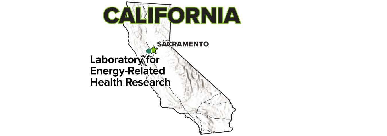 Laboratory for Energy-Related Health Research (LEHR), California, Site map.