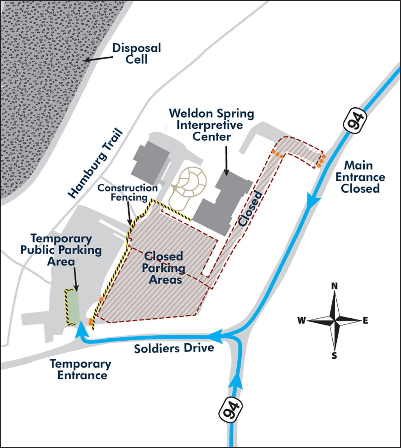 Weldon Springs Conservation Area Map
