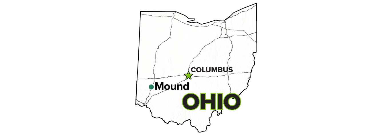 Mound, Ohio, Site map.