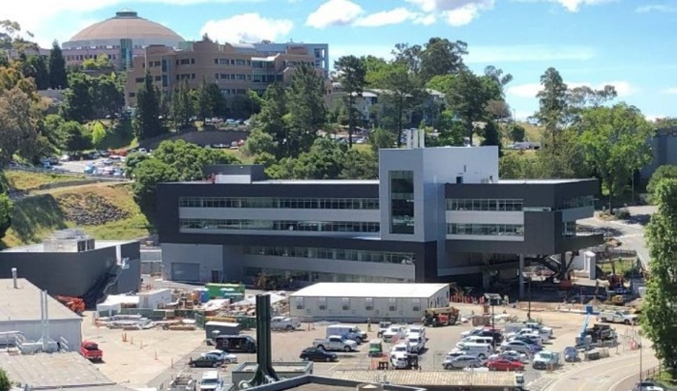 A view of Bayview Parcel 1 South at Lawrence Berkeley National Laboratory in June 2019 before EM crews began demolition of the site.