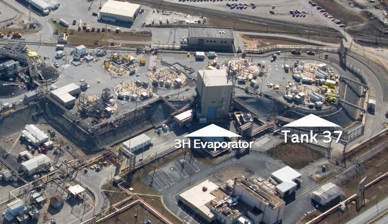 DOE-EM and liquid waste contractor Savannah River Remediation completed a salt dissolution campaign in Tank 37