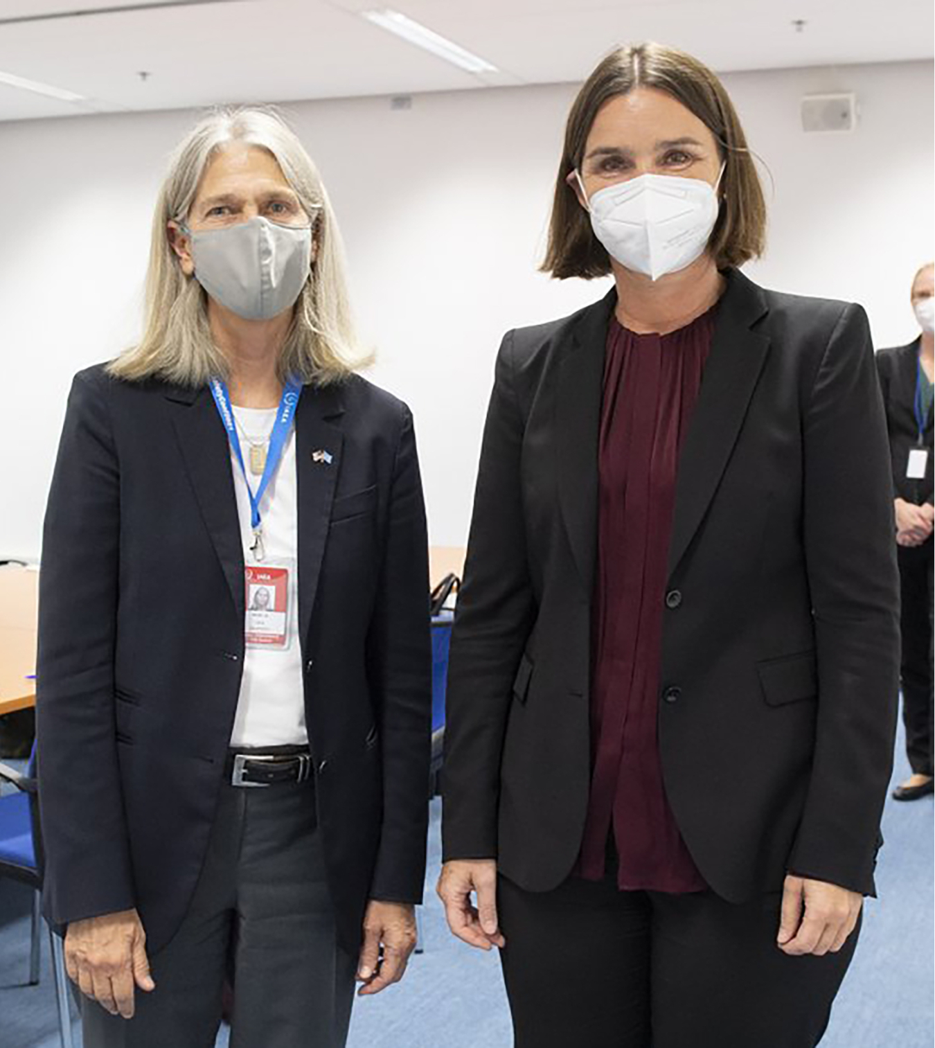 NNSA Administrator Hruby met with Ambassador Kjersti E. Andersen of Norway at the IAEC GC to discuss a recently signed memorandum of understanding to advance a project eliminating Norway’s highly enriched uranium by downblending it to low-enriched uranium.