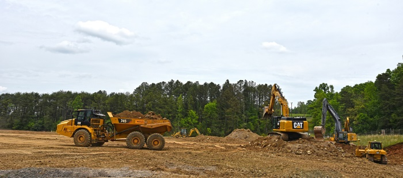 EM Oak Ridge cleanup contractor UCOR used nearly 5,500 trucks to bring in approximately 65,000 cubic yards of backfill soil to complete the former Centrifuge Complex area site restoration. Using soil from another location at East Tennessee Technology Park avoided $200,000 in costs.