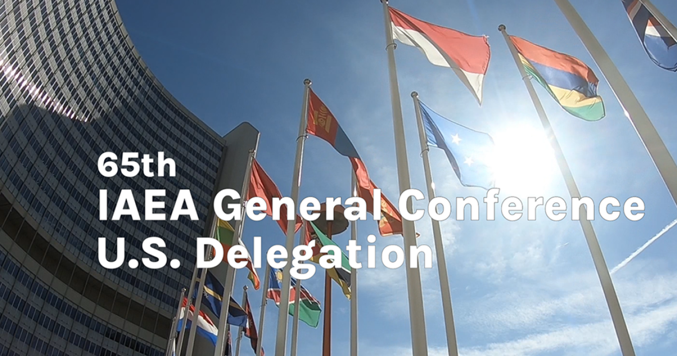 Image illustrating 65th IAEA General Conference U.S. Delegation