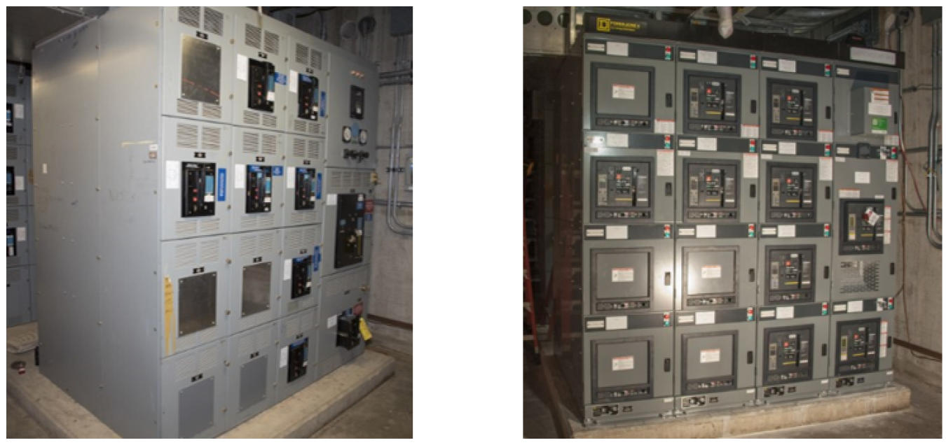 9204-2E Switchgear Replacements (Before & After)
