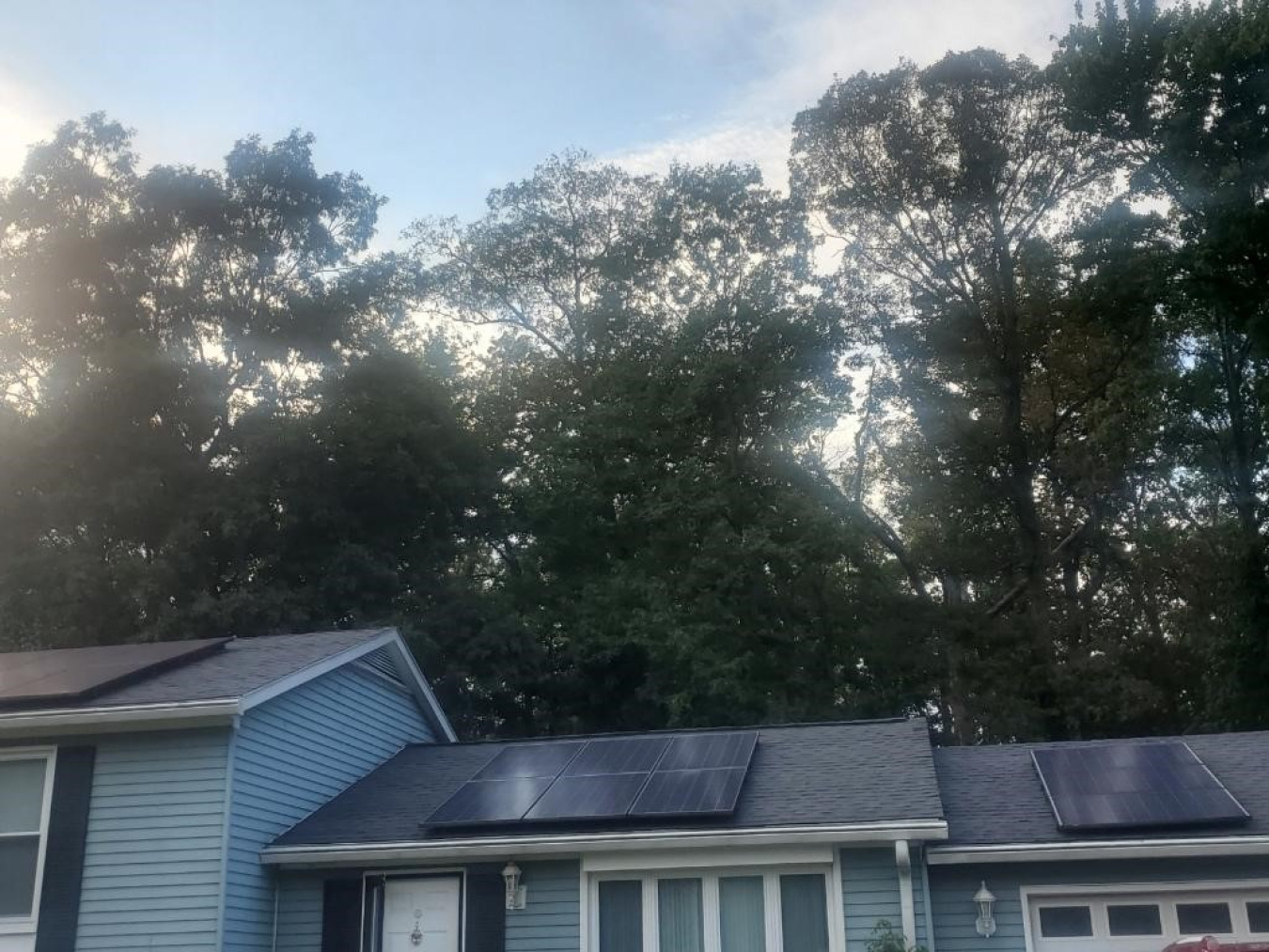 Residential rooftop solar in Maryland.