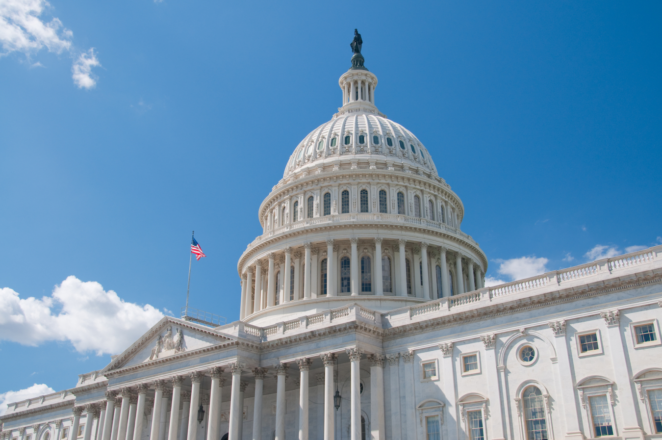 Exterior photo of the Capitol Building in Washington, D.C.