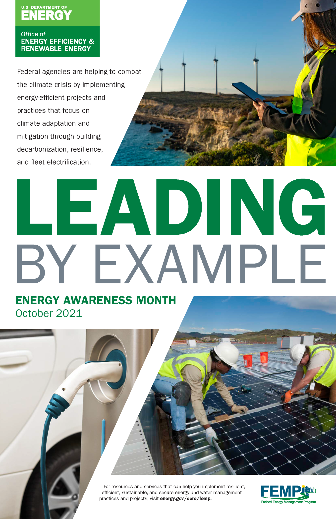 Leading by Example, Energy Awareness Month October 2021