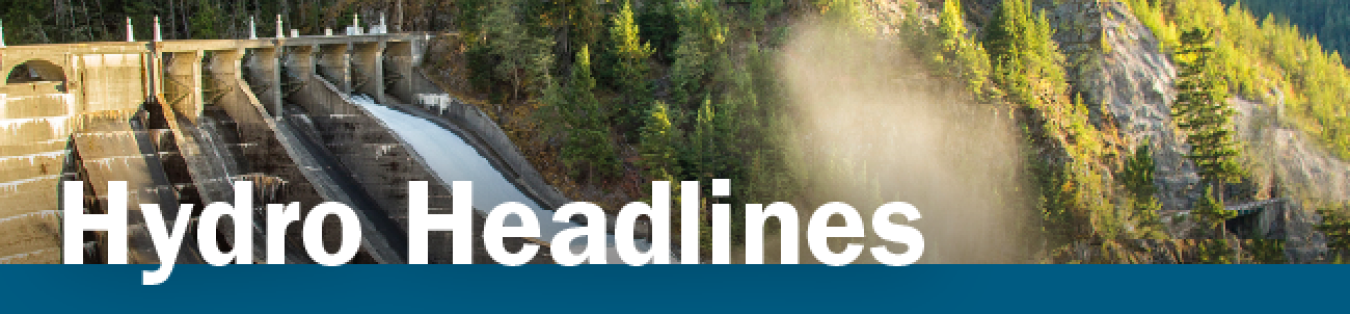 Banner that says "Hydro Headlines"