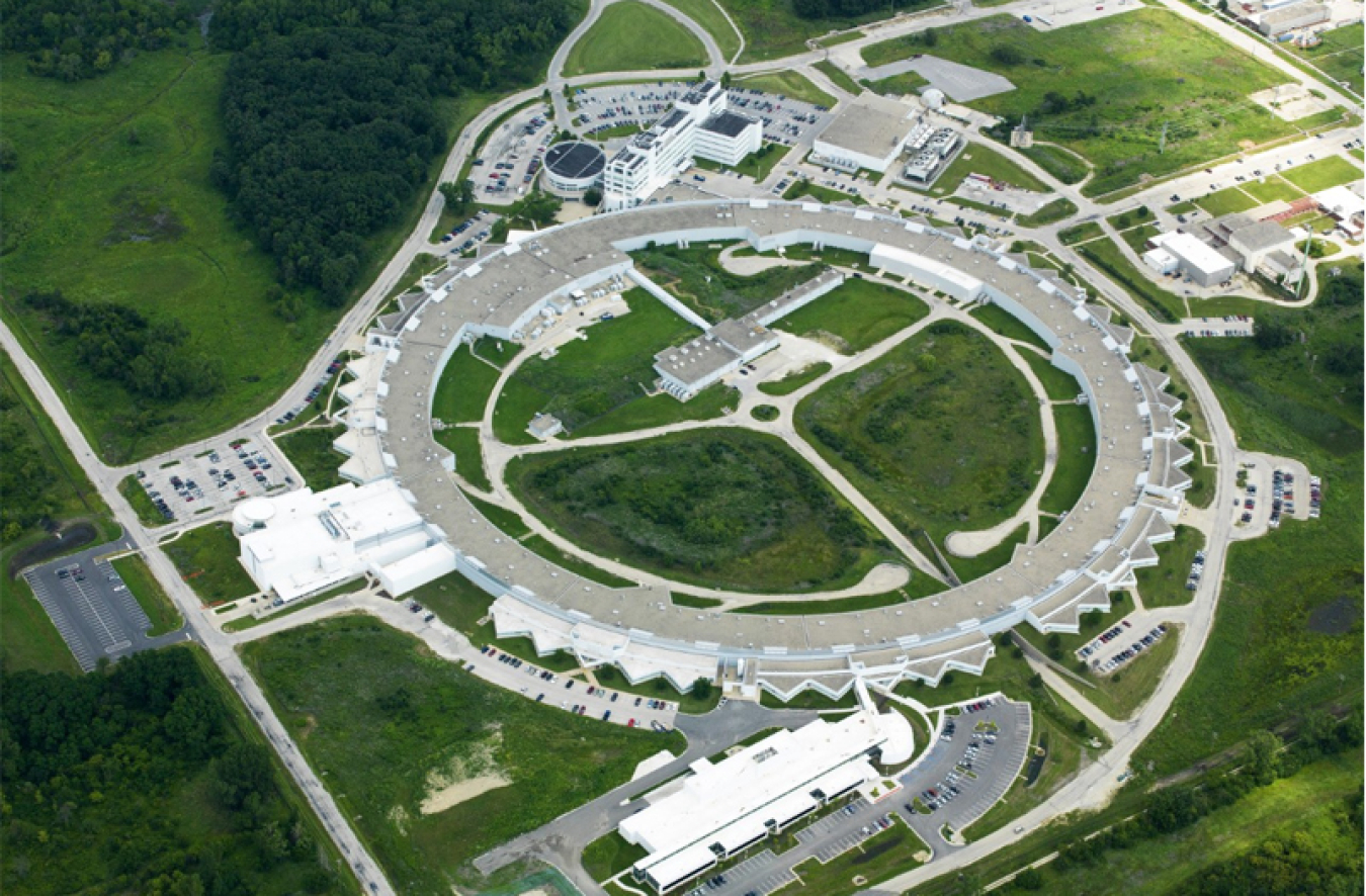 Aerial photo of Advanced Photon Source facility