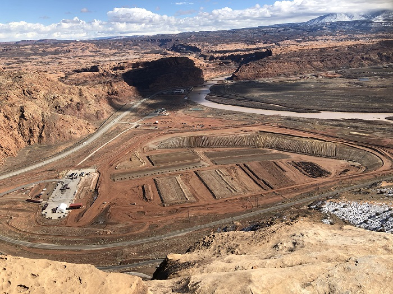A view of EM’s Moab Uranium Mill Tailings Remedial Action Project site in Utah.