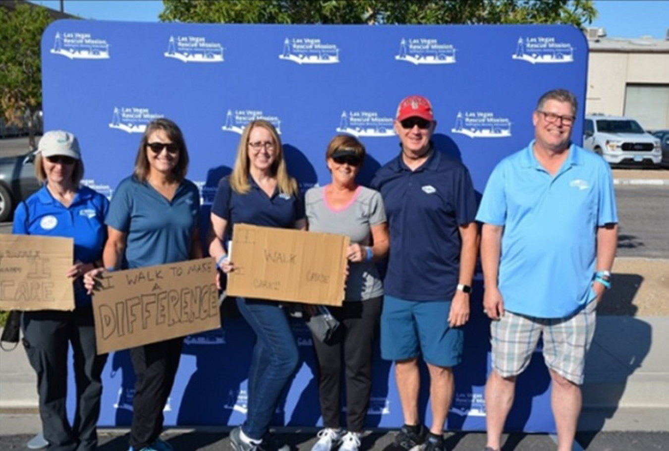 Navarro employees recently participated in the “Walk a Mile in My Shoes” fundraiser for the Las Vegas Rescue Mission, which is located near the EM Nevada Program’s offices in downtown Las Vegas.