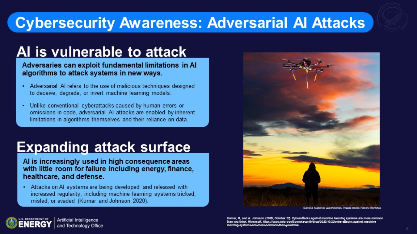 Cybersecurity Awareness presentation slide