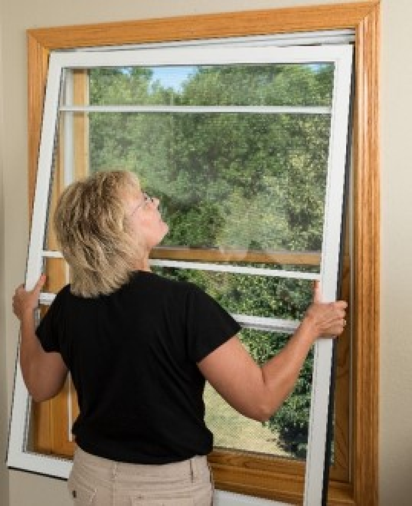 Installing an interior storm window