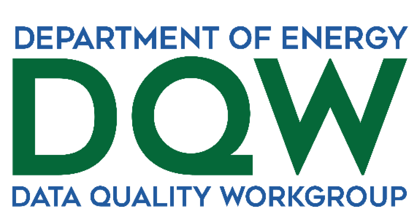 DOE Data Quality Work Group (DQW)