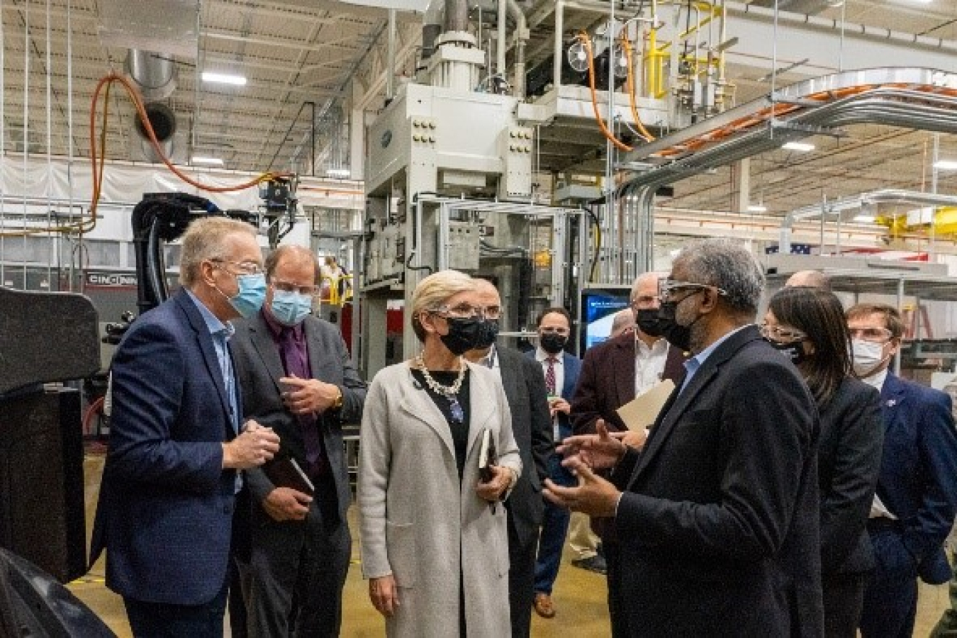 Secretary Granholm Visits the Manufacturing Demonstration Facility at Oak Ridge National Laboratory