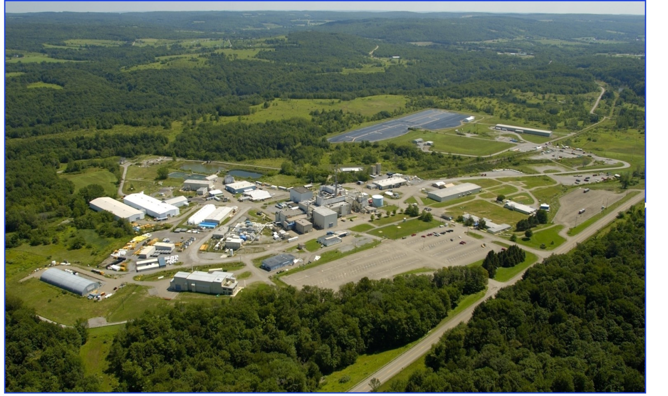 Aerial view of West Valley Demonstration Project