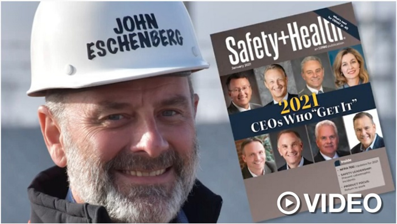 In this video, Brian Vance, manager of EM's Office of River Protection and Richland Operations Office, community and business leaders, and others congratulate John Eschenberg, president and CEO of Washington River Protection Solutions, for receiving the N