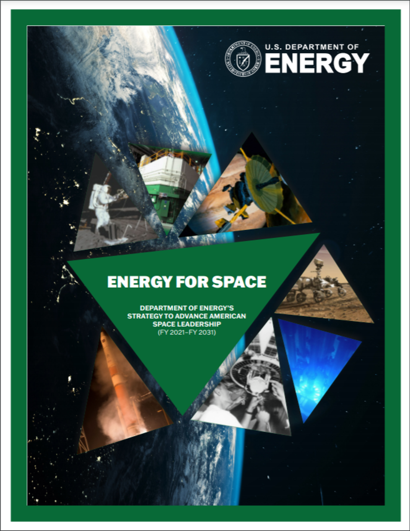 Energy for Space Report Cover