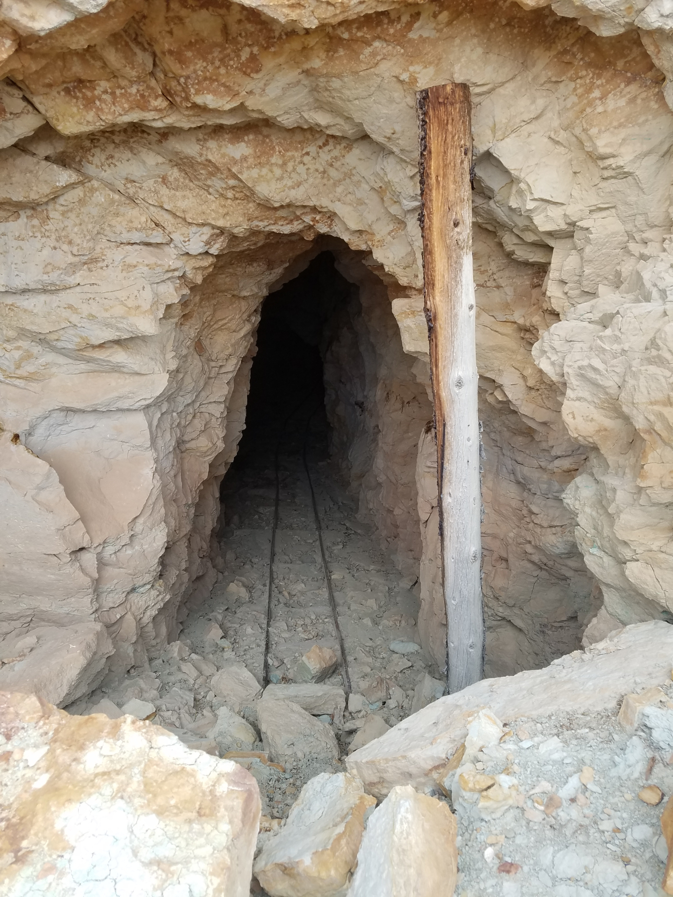 This unstable adit could entice dangerous exploration at the Yellow Bird 1 mine in Western Colorado.