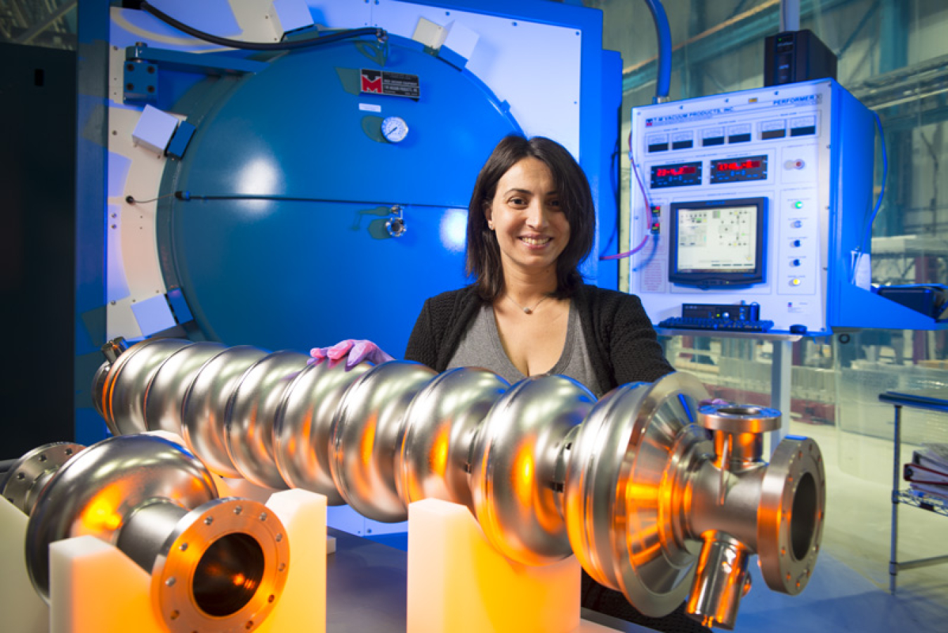 Scientist Anna Grassellino is the director of the National Superconducting Quantum Materials and Systems Center at Fermilab.