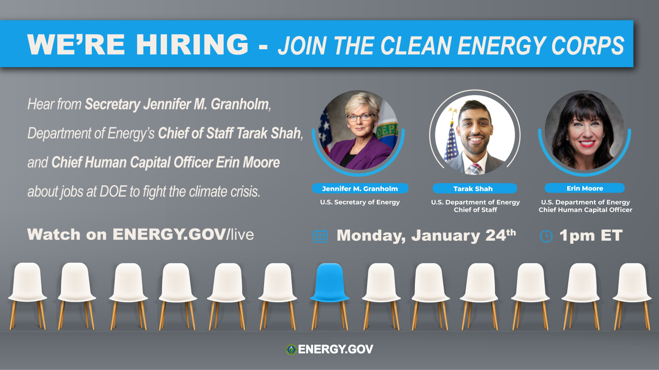 We’re Hiring - Join the Clean Energy Corps