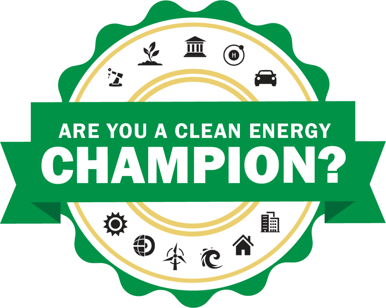 Clean Energy Champion seal of approval.