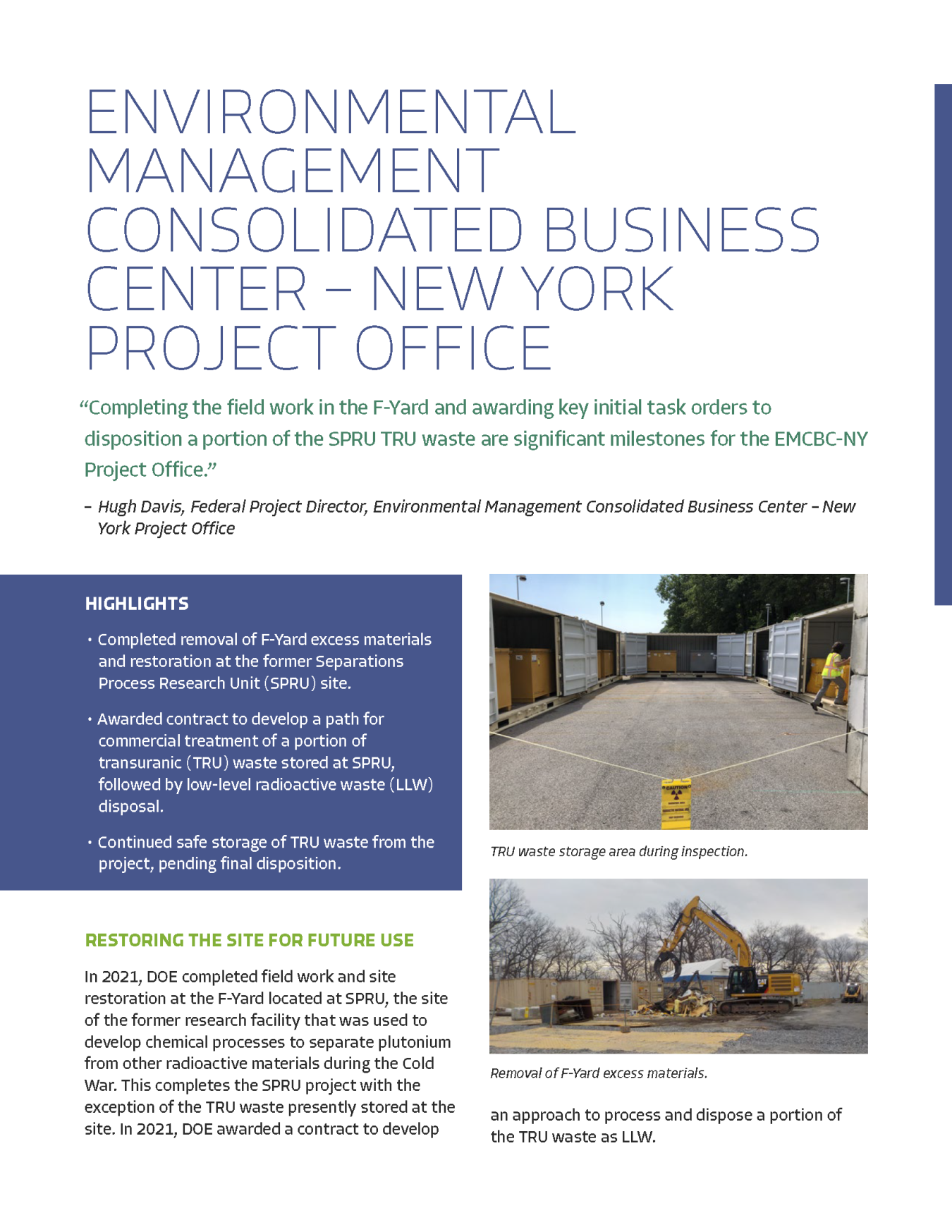 EMCBC - NY Year in Review report