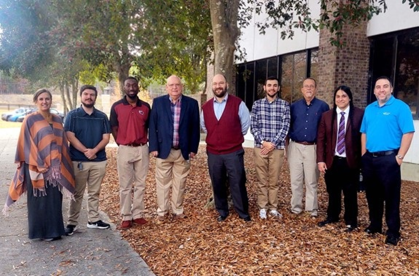 Savannah River Remediation (SRR) engineers mentored University of South Carolina Aiken (USCA) engineering students for their capstone project.