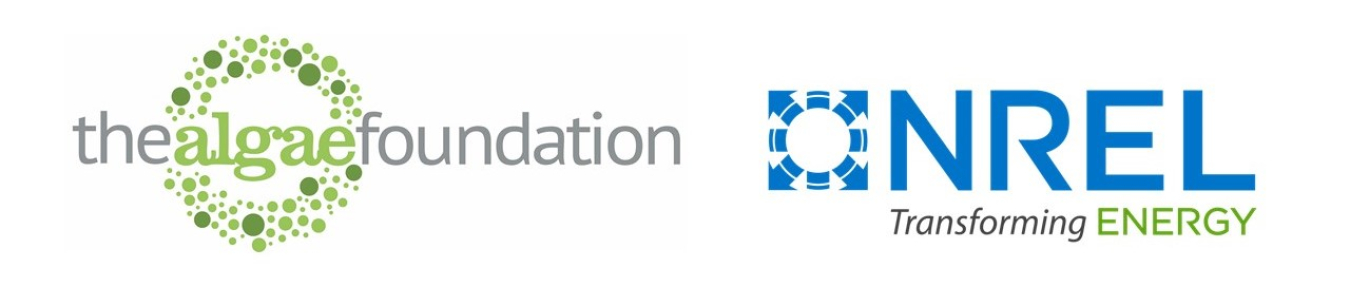 Algae Foundation and NREL logos