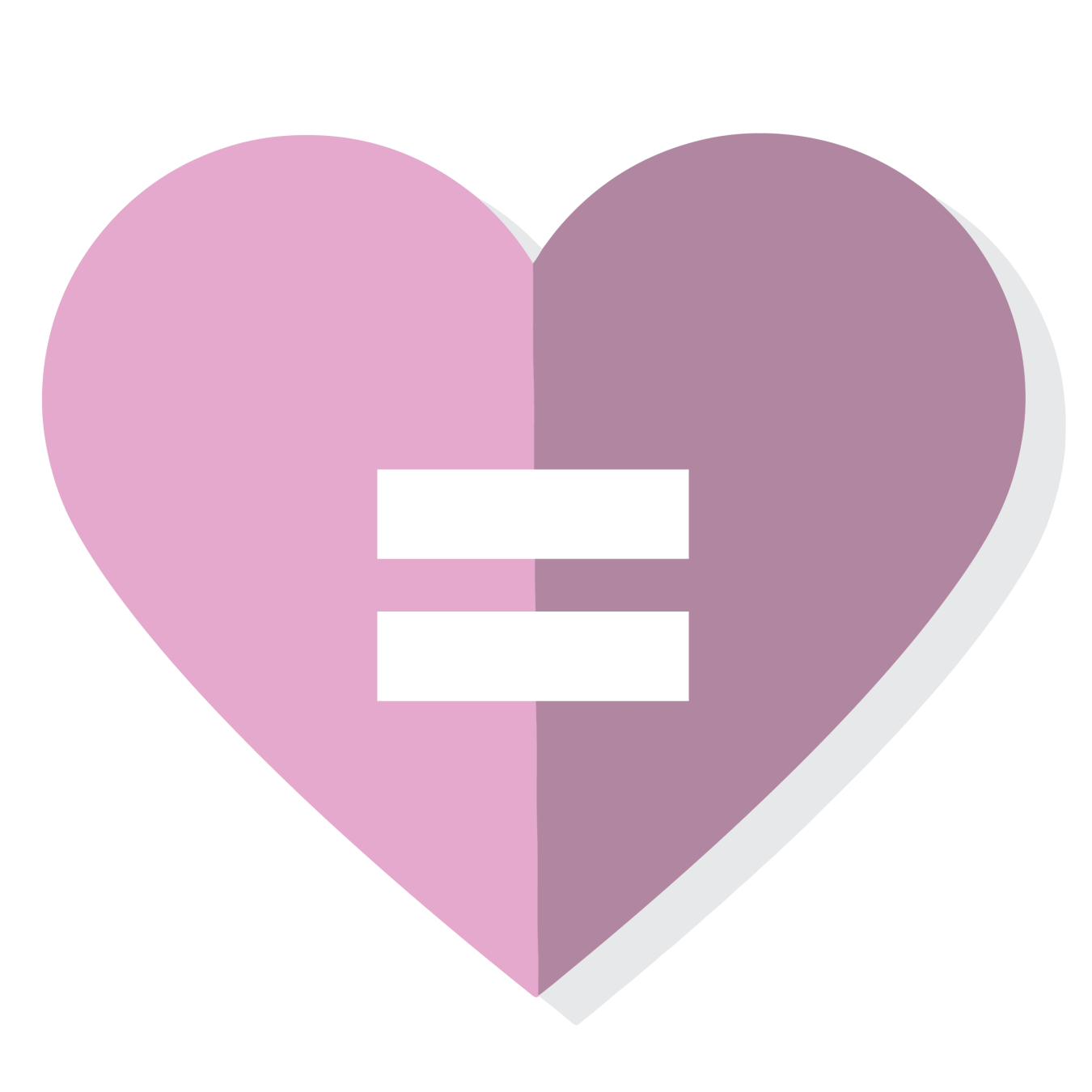 Justice40 icon inside a heart.