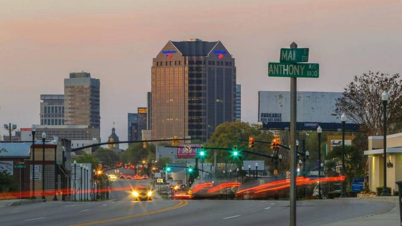 a photo of downtown Columbia, SC