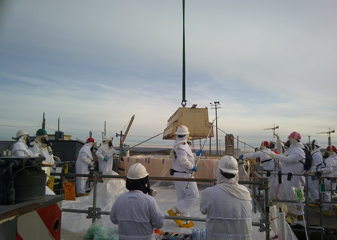 Crews safely remove legacy equipment from the Hanford Site’s A Farm to prepare for future waste retrievals.