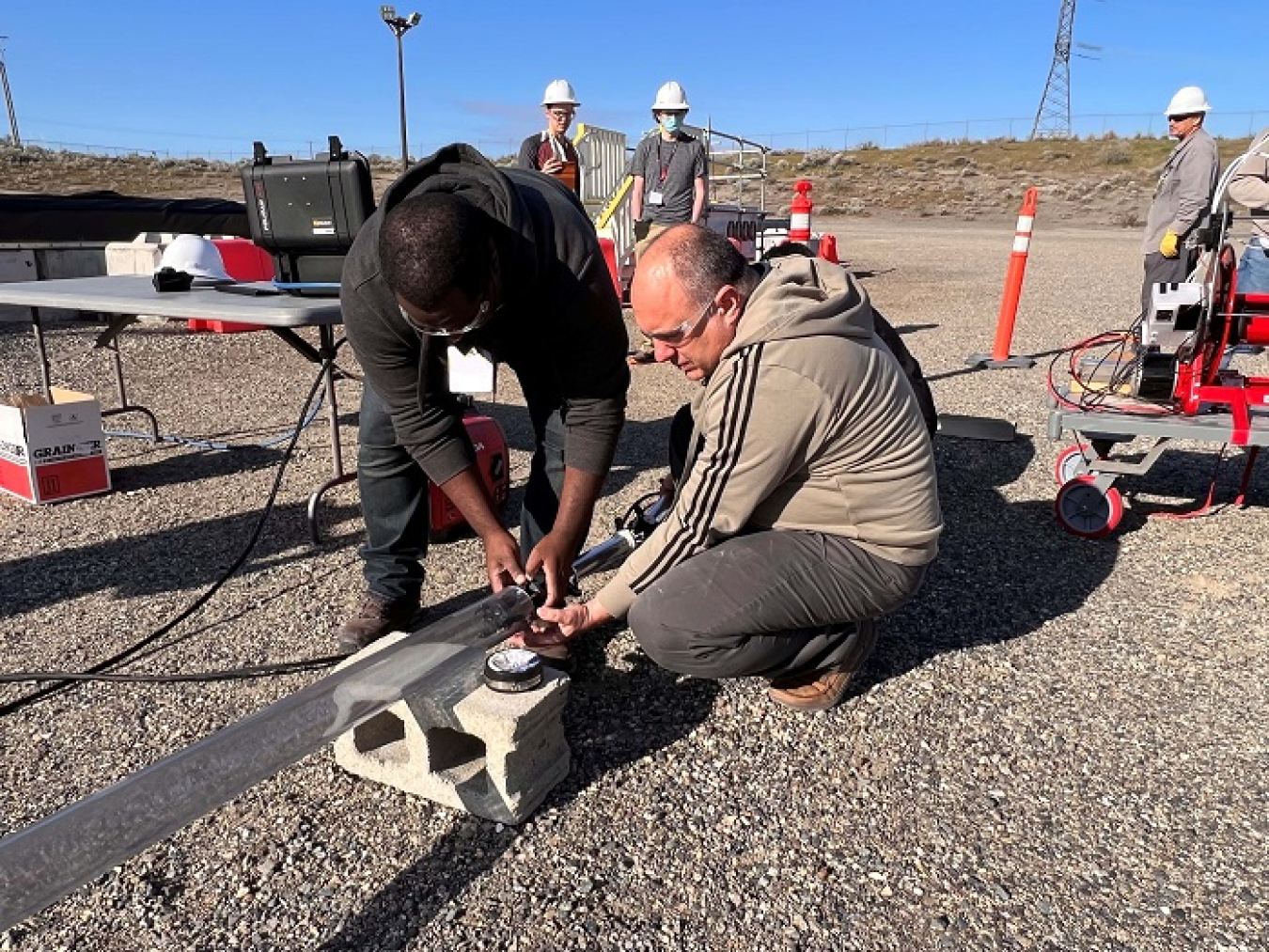 Robot technology is providing new ways to monitor the integrity of underground double-shell waste-storage tanks at the Hanford Site.