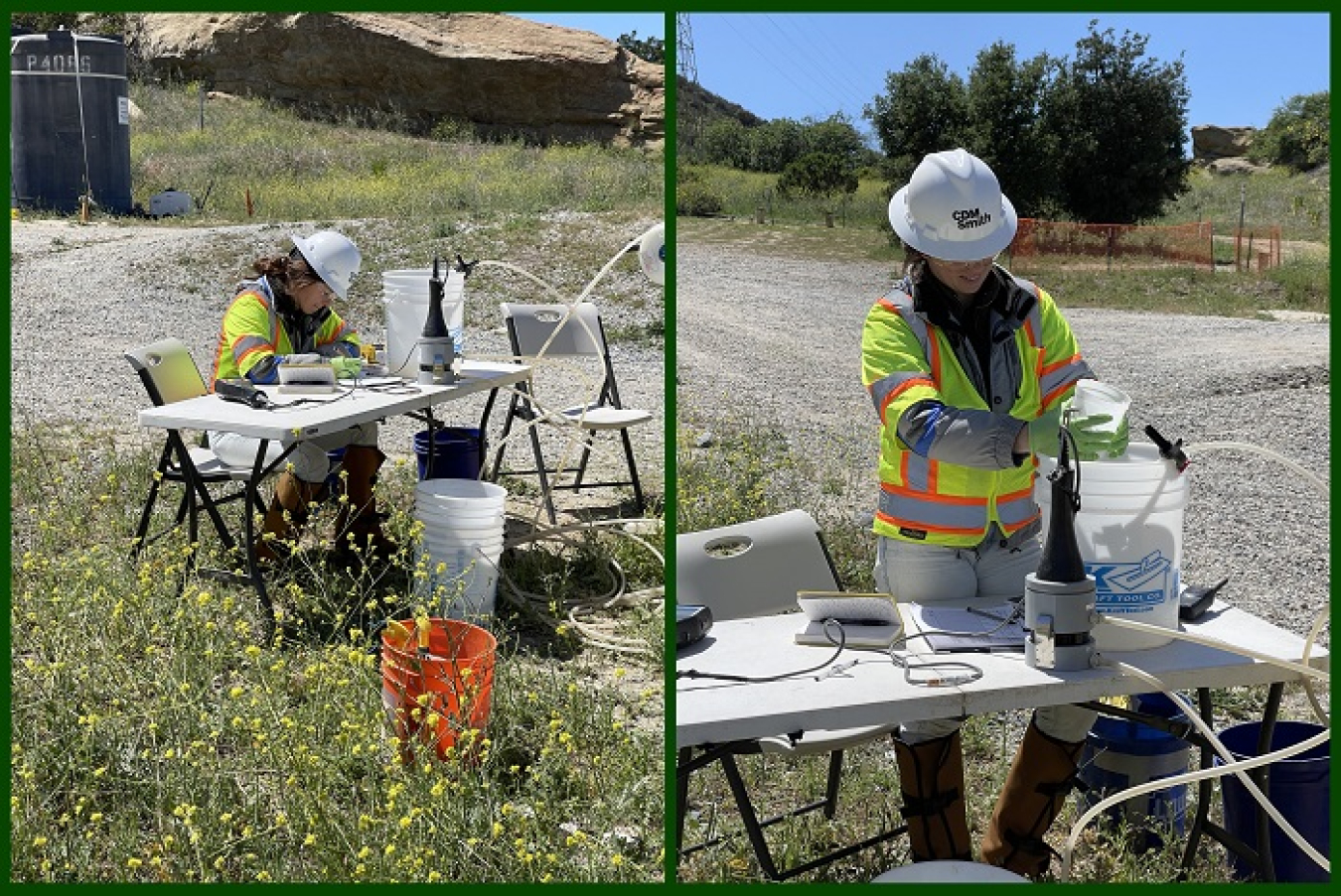 DOE logs and tracks data from groundwater pumping at the Energy Technology Engineering Center site in California. 