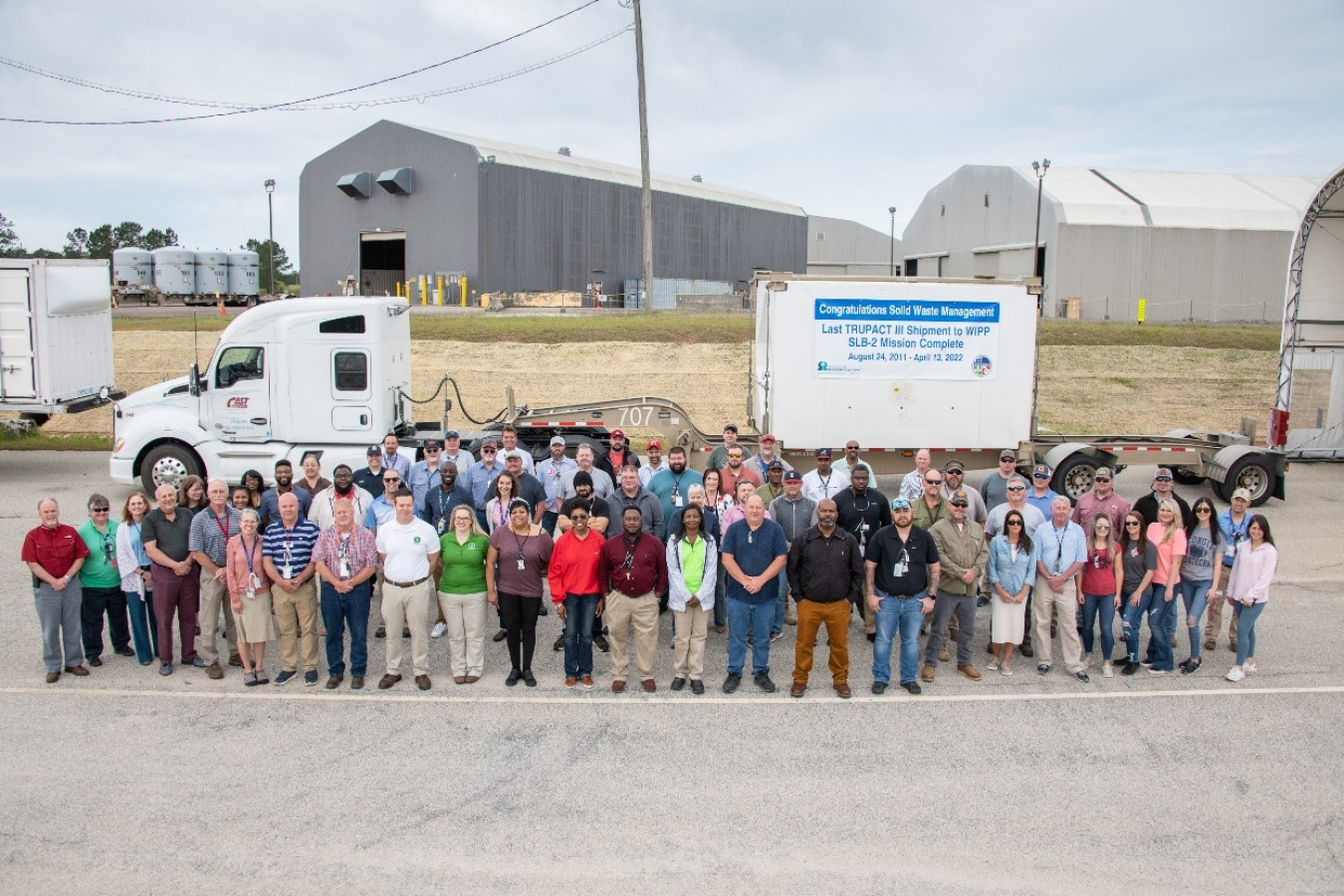 Solid Waste Management Facility Employees Involved In Completion