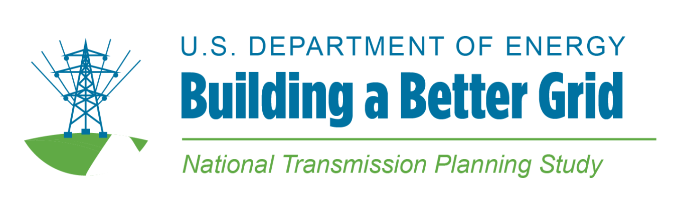National Transmission Planning Study and build a better grid logo